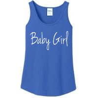 Baby Father Love For Daughter Funny Gift Ladies Essential Tank