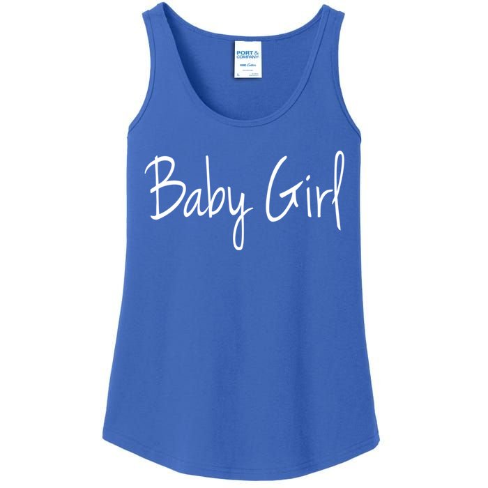 Baby Father Love For Daughter Funny Gift Ladies Essential Tank