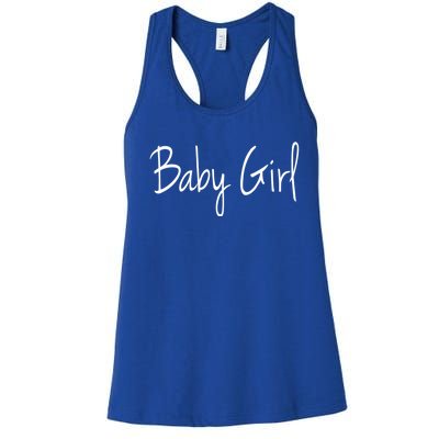 Baby Father Love For Daughter Funny Gift Women's Racerback Tank