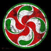 Basque Flag Lauburu Gift Pais Vasco Basque Country Tall T-Shirt