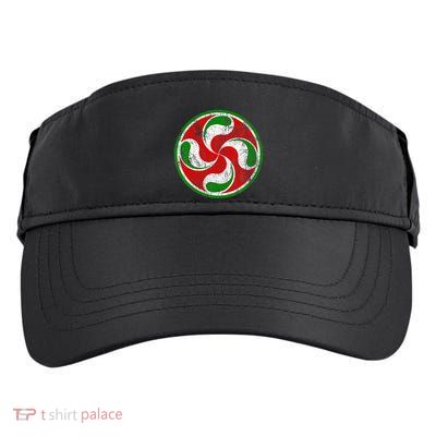 Basque Flag Lauburu Gift Pais Vasco Basque Country Adult Drive Performance Visor
