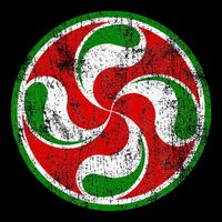 Basque Flag Lauburu Gift Pais Vasco Basque Country Toddler T-Shirt