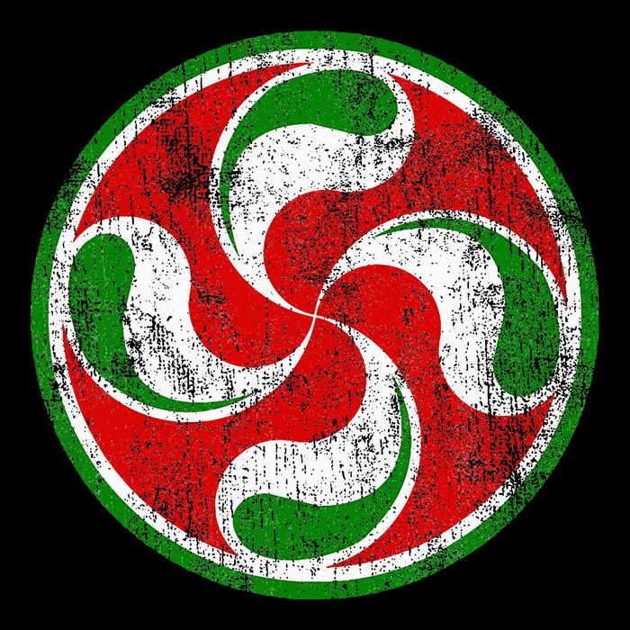 Basque Flag Lauburu Gift Pais Vasco Basque Country Toddler T-Shirt
