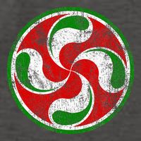 Basque Flag Lauburu Gift Pais Vasco Basque Country Vector Backpack