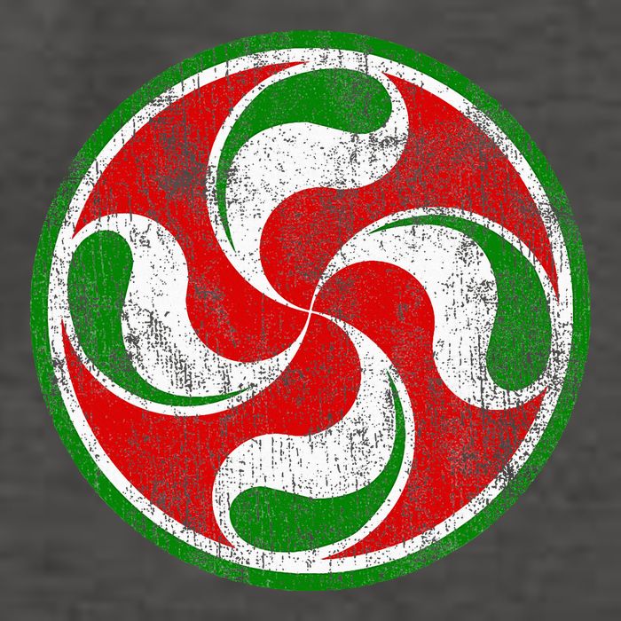 Basque Flag Lauburu Gift Pais Vasco Basque Country Vector Backpack