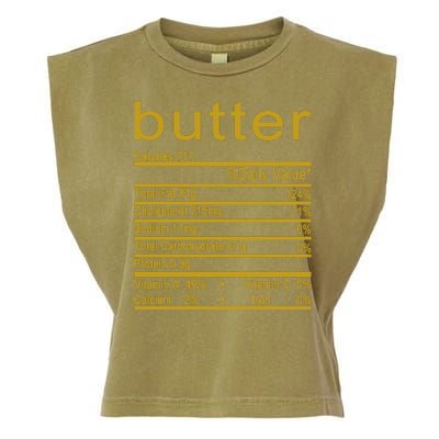 Butter Facts Label Garment-Dyed Women's Muscle Tee