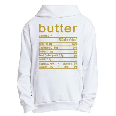 Butter Facts Label Urban Pullover Hoodie