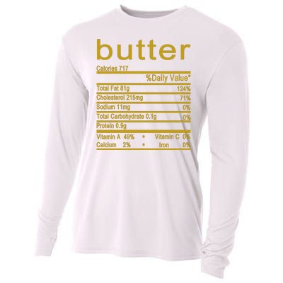 Butter Facts Label Cooling Performance Long Sleeve Crew