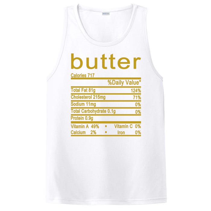 Butter Facts Label PosiCharge Competitor Tank