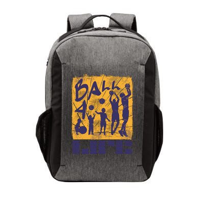 Basketball For Life Vector Backpack