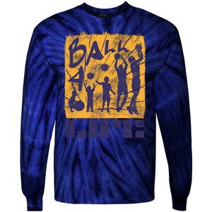 Basketball For Life Tie-Dye Long Sleeve Shirt