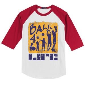 Basketball For Life Kids Colorblock Raglan Jersey