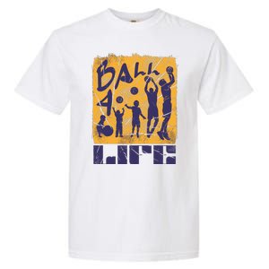 Basketball For Life Garment-Dyed Heavyweight T-Shirt