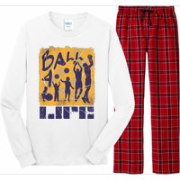 Basketball For Life Long Sleeve Pajama Set