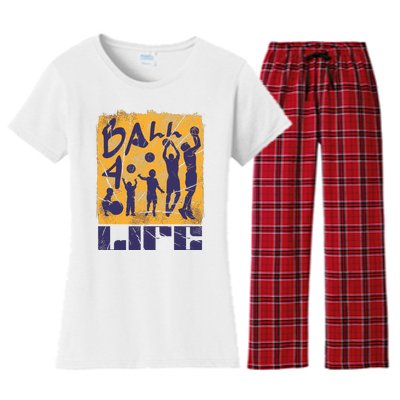 Basketball For Life Women's Flannel Pajama Set