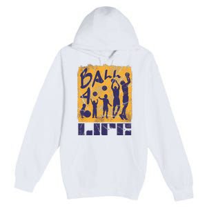 Basketball For Life Premium Pullover Hoodie