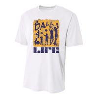 Basketball For Life Youth Performance Sprint T-Shirt