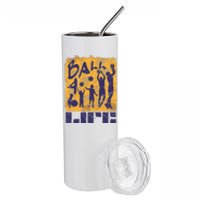 Basketball For Life Stainless Steel Tumbler