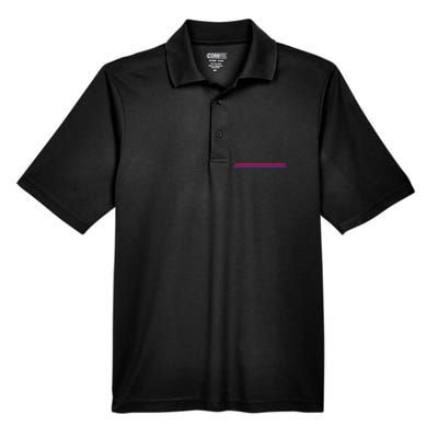 Bisexuality Flag LGBT Bi Pride Co Men's Origin Performance Piqué Polo