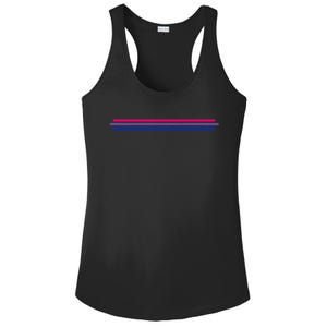 Bisexuality Flag LGBT Bi Pride Co Ladies PosiCharge Competitor Racerback Tank