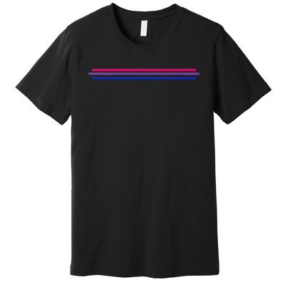 Bisexuality Flag LGBT Bi Pride Co Premium T-Shirt