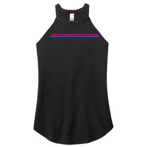 Bisexuality Flag LGBT Bi Pride Co Women's Perfect Tri Rocker Tank