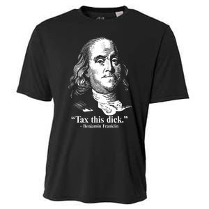 Benjamin Franklin Liberty Tax This Dick Republican Quotes Cooling Performance Crew T-Shirt