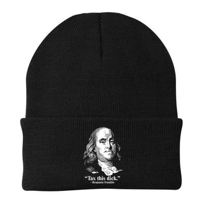 Benjamin Franklin Liberty Tax This Dick Republican Quotes Beanie