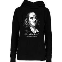 Benjamin Franklin Liberty Tax This Dick Republican Quotes Womens Funnel Neck Pullover Hood