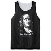 Benjamin Franklin Liberty Tax This Dick Republican Quotes Mesh Reversible Basketball Jersey Tank