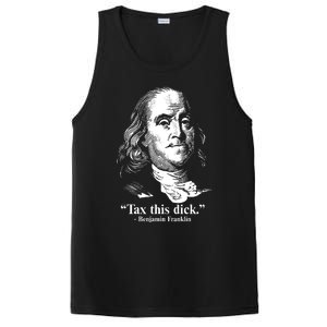 Benjamin Franklin Liberty Tax This Dick Republican Quotes PosiCharge Competitor Tank