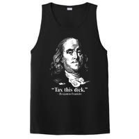 Benjamin Franklin Liberty Tax This Dick Republican Quotes PosiCharge Competitor Tank