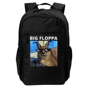 Big Floppa Meme Cat Daily Commute Backpack