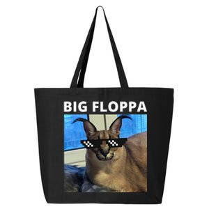 Big Floppa Meme Cat 25L Jumbo Tote