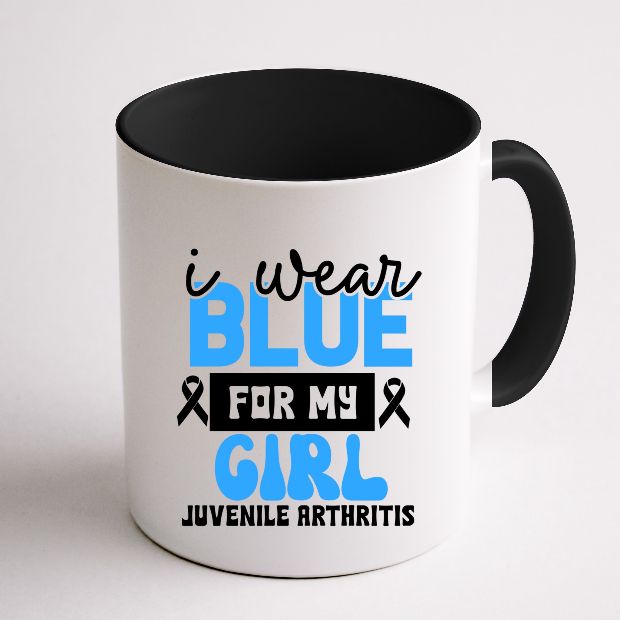 Blue For My Juvenile Arthritis Awareness Mom Dad Sister Gift Mug