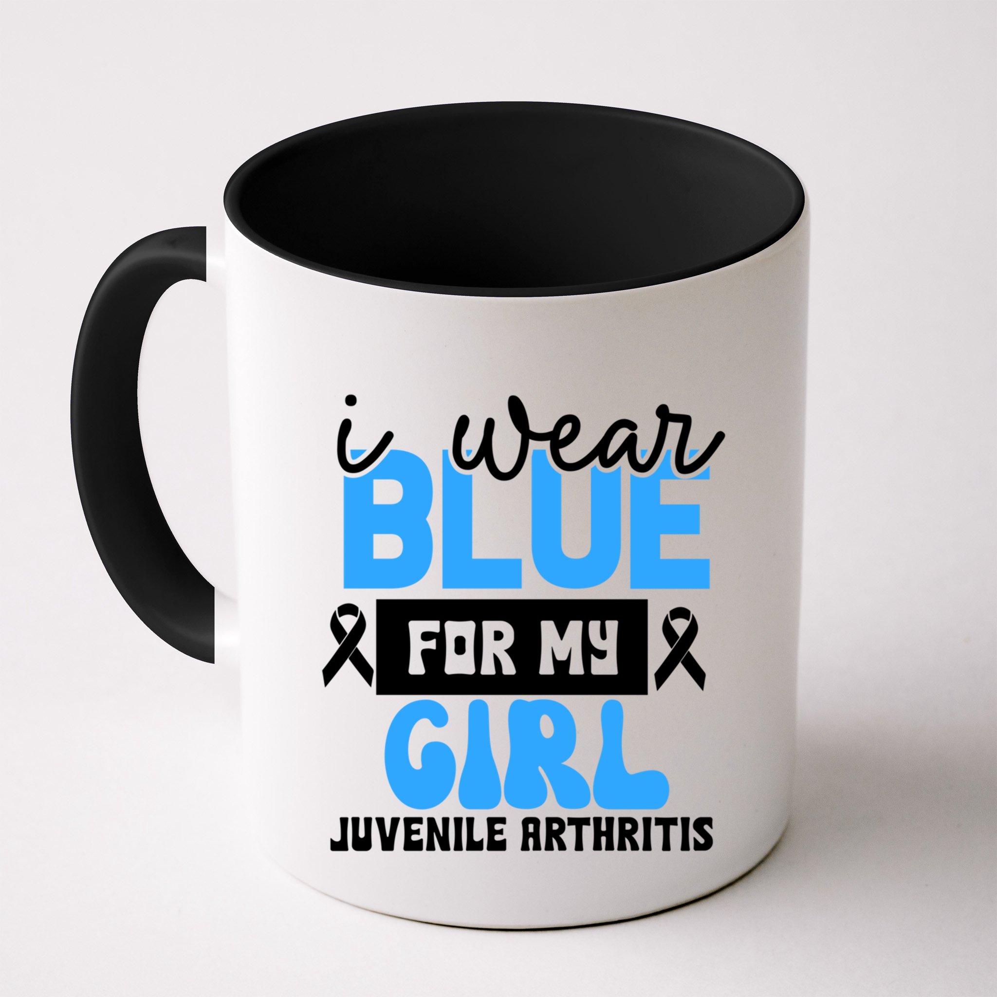 Blue For My Juvenile Arthritis Awareness Mom Dad Sister Gift Mug