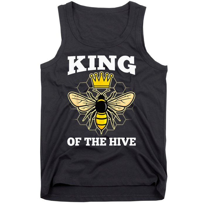 Beekeeper For Men Dad Beekeeping Honeybee Beehive Bee Lover Tank Top