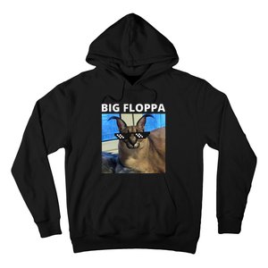 Big Floppa Meme Cat Hoodie