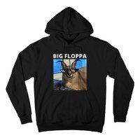 Big Floppa Meme Cat Hoodie