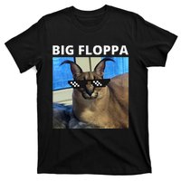 Big Floppa Meme Cat T-Shirt