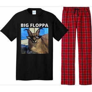 Big Floppa Meme Cat Pajama Set