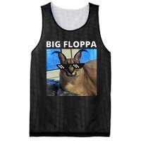 Big Floppa Meme Cat Mesh Reversible Basketball Jersey Tank