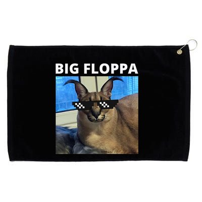 Big Floppa Meme Cat Grommeted Golf Towel