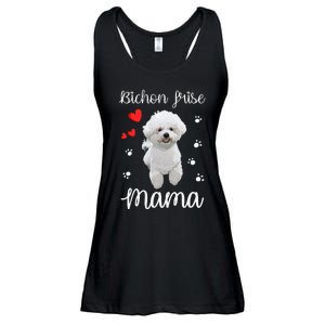 Bichon Frise Mom Cute Puppy Dog Lovers Gifts Ladies Essential Flowy Tank