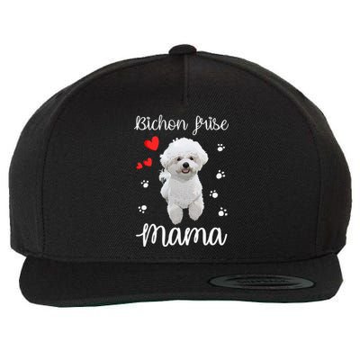 Bichon Frise Mom Cute Puppy Dog Lovers Gifts Wool Snapback Cap