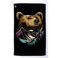 Bear Forest Mountain Golf Towel