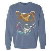 Bear Forest Mountain Garment-Dyed Sweatshirt