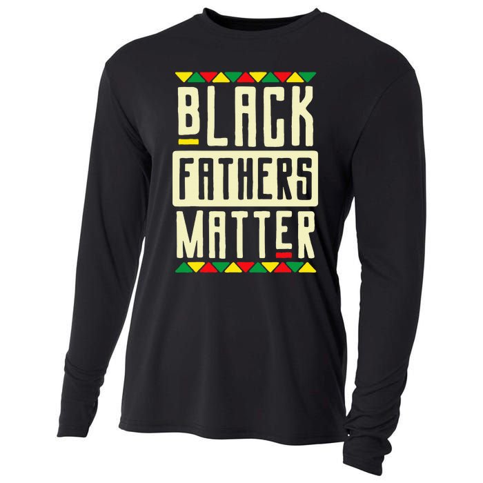 Black Fathers Matter Blm Pride African American Dad Cooling Performance Long Sleeve Crew