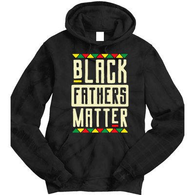 Black Fathers Matter Blm Pride African American Dad Tie Dye Hoodie