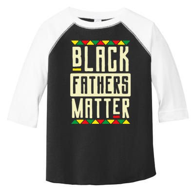 Black Fathers Matter Blm Pride African American Dad Toddler Fine Jersey T-Shirt